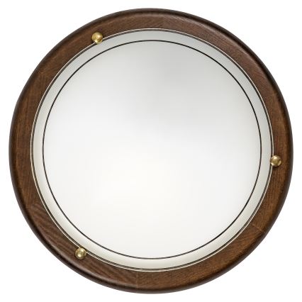 Brilagi - Stropní svítidlo ORBIS 1xE27/60W/230V pr. 30 cm borovice