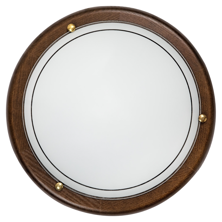 Brilagi - Stropní svítidlo ORBIS 1xE27/60W/230V pr. 30 cm borovice