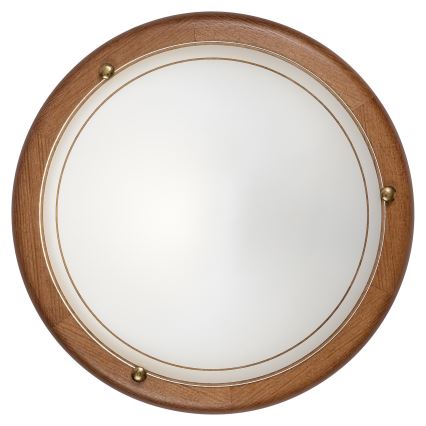 Brilagi - Stropní svítidlo ORBIS 1xE27/60W/230V pr. 30 cm borovice