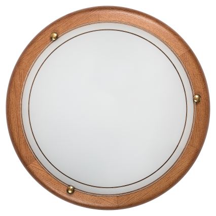 Brilagi - Stropní svítidlo ORBIS 1xE27/60W/230V pr. 30 cm borovice