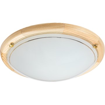 Brilagi - Stropní svítidlo ORBIS 2xE27/60W/230V pr. 38 cm borovice