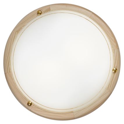 Brilagi - Stropní svítidlo ORBIS 2xE27/60W/230V pr. 38 cm borovice