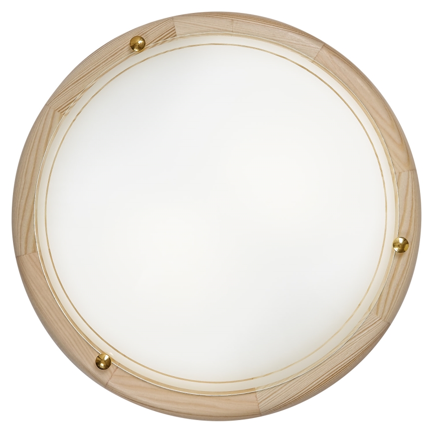 Brilagi - Stropní svítidlo ORBIS 2xE27/60W/230V pr. 38 cm borovice