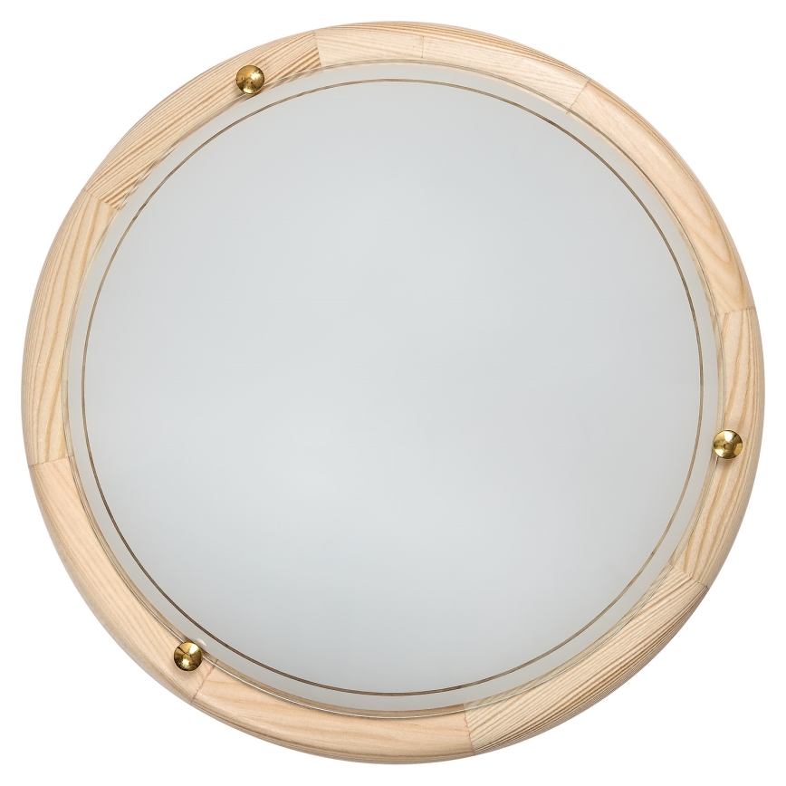 Brilagi - Stropní svítidlo ORBIS 2xE27/60W/230V pr. 38 cm borovice