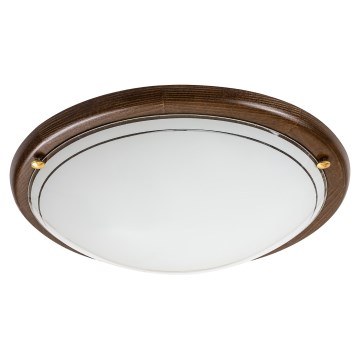 Brilagi - Stropní svítidlo ORBIS 2xE27/60W/230V pr. 38 cm borovice