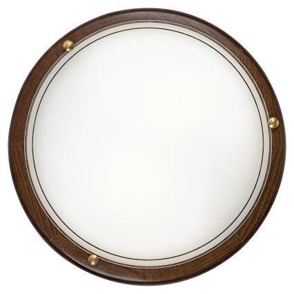 Brilagi - Stropní svítidlo ORBIS 2xE27/60W/230V pr. 38 cm borovice