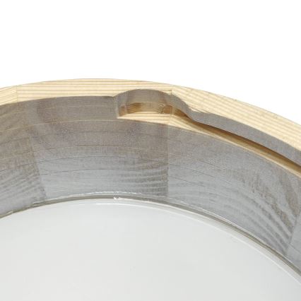 Brilagi - Stropní svítidlo PINO 1xE27/15W/230V borovice/stříbrná pr. 27,5 cm