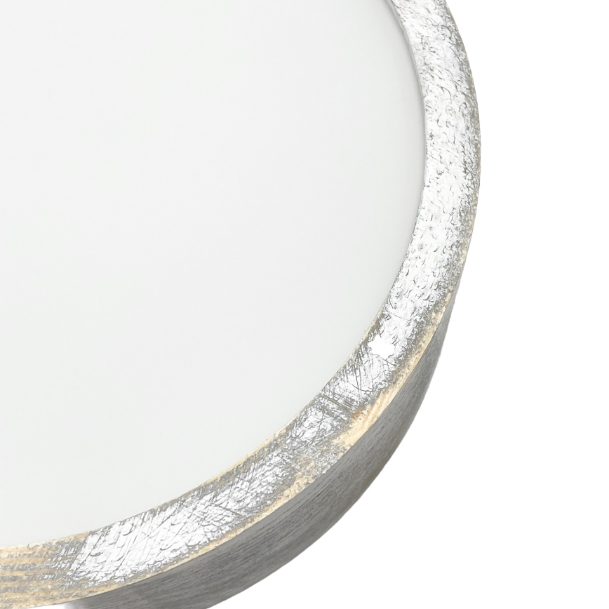 Brilagi - Stropní svítidlo PINO 1xE27/15W/230V borovice/stříbrná pr. 27,5 cm