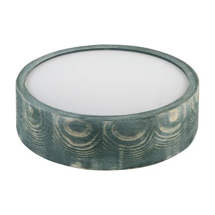 Brilagi - Stropní svítidlo PINO 1xE27/15W/230V borovice/zelená pr. 27,5 cm