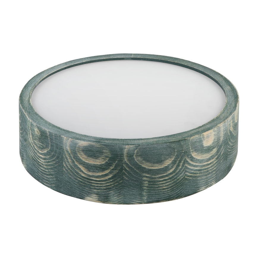 Brilagi - Stropní svítidlo PINO 1xE27/15W/230V borovice/zelená pr. 27,5 cm