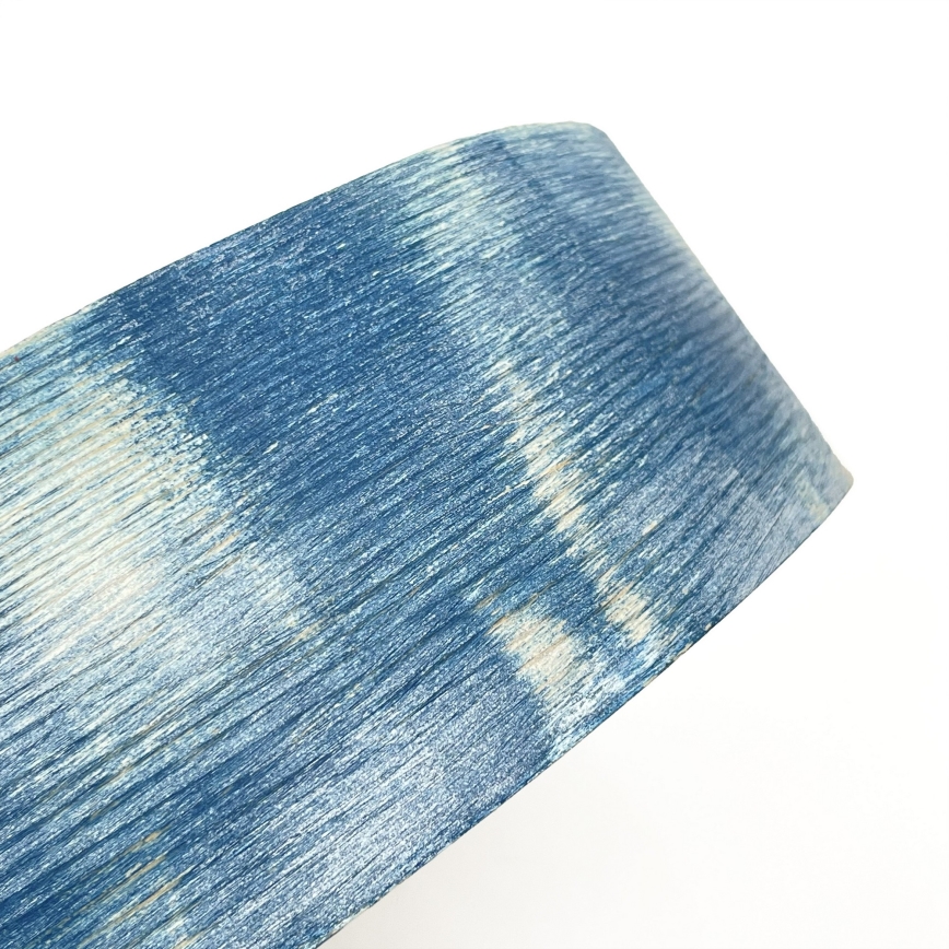 Brilagi - Stropní svítidlo PINO 2xE27/15W/230V borovice/modrá pr. 37,5 cm