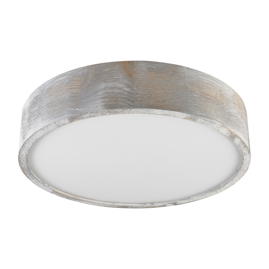 Brilagi - Stropní svítidlo PINO 2xE27/15W/230V borovice/stříbrná pr. 37,5 cm