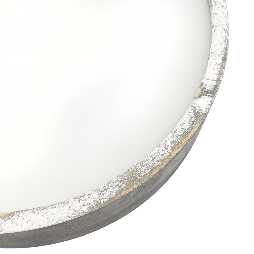 Brilagi - Stropní svítidlo PINO 2xE27/15W/230V borovice/stříbrná pr. 37,5 cm