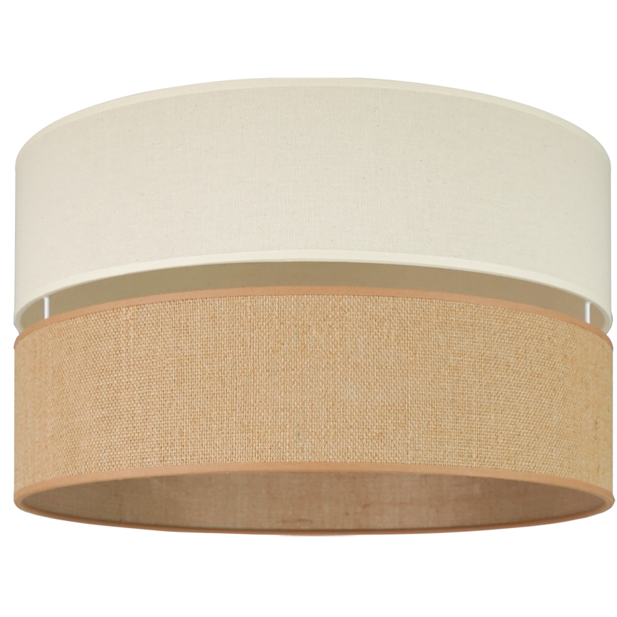 Brilagi - Stropní svítidlo ROYAL YUTE 1xE27/15W/230V pr. 40 cm béžová/krémová