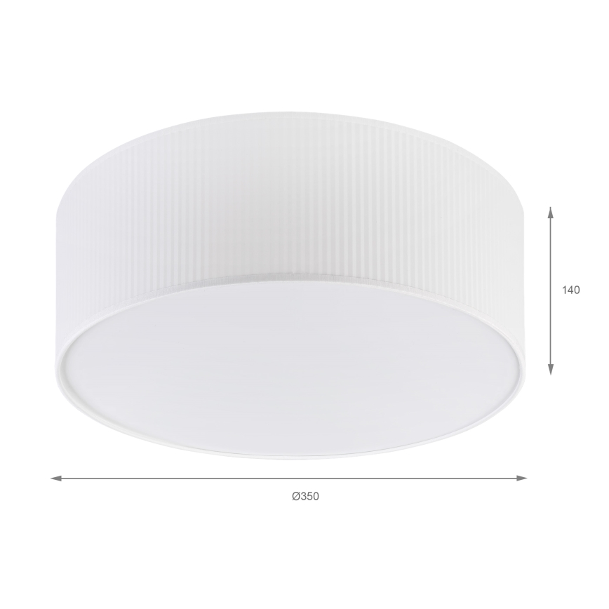 Brilagi - Stropní svítidlo SIRIJA MODERN 2xE27/60W/230V pr. 35 cm bílá