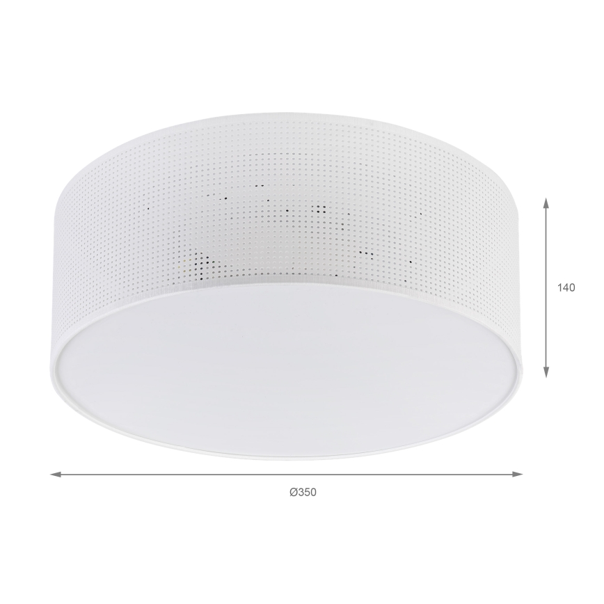 Brilagi - Stropní svítidlo SIRIJA MODERN 2xE27/60W/230V pr. 35 cm bílá