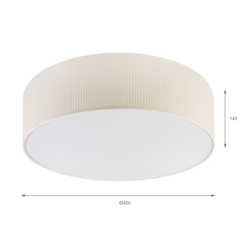 Brilagi - Stropní svítidlo SIRIJA MODERN 4xE27/60W/230V pr. 45 cm krémová