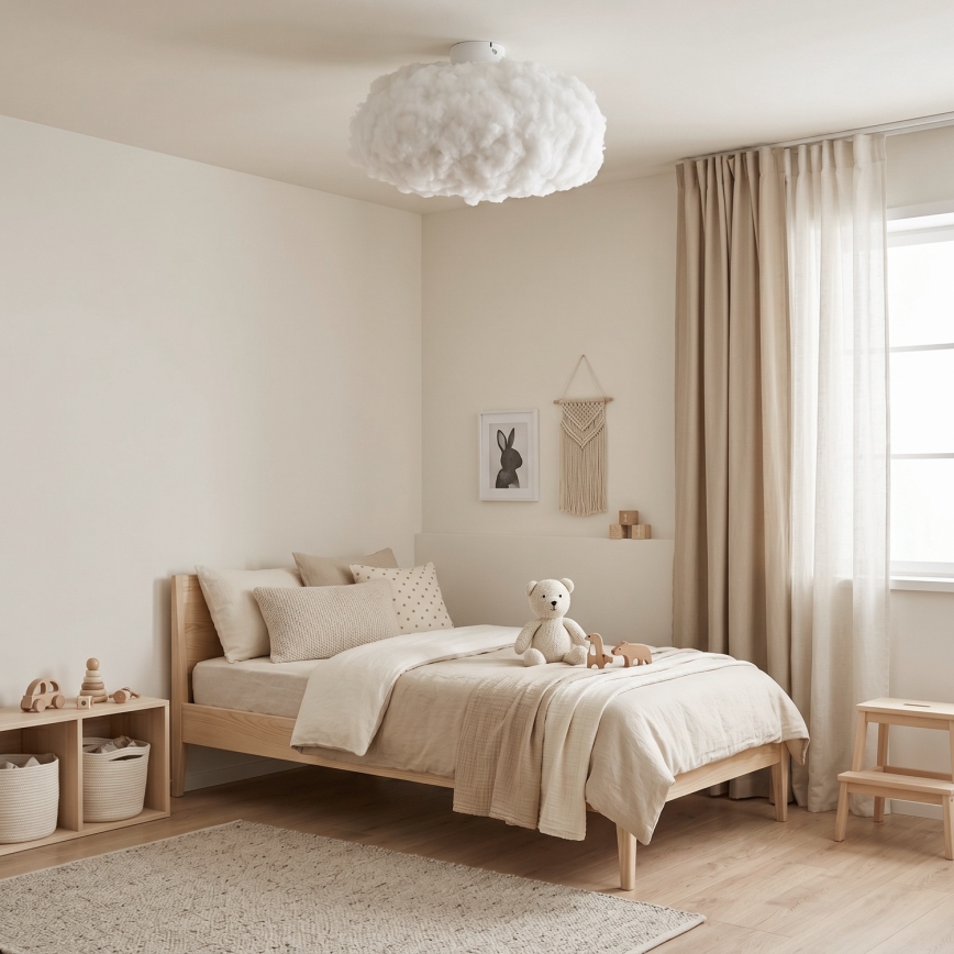 Brilagi - Stropní svítidlo SOLEAIR 1xE27/40W/230V pr. 45 cm bílá