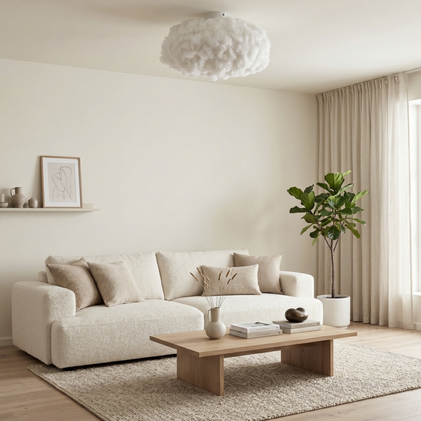 Brilagi - Stropní svítidlo SOLEAIR 1xE27/40W/230V pr. 45 cm bílá