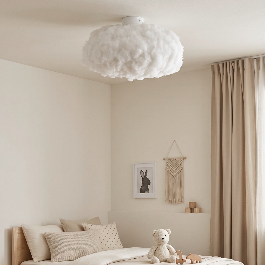 Brilagi - Stropní svítidlo SOLEAIR 1xE27/40W/230V pr. 45 cm bílá
