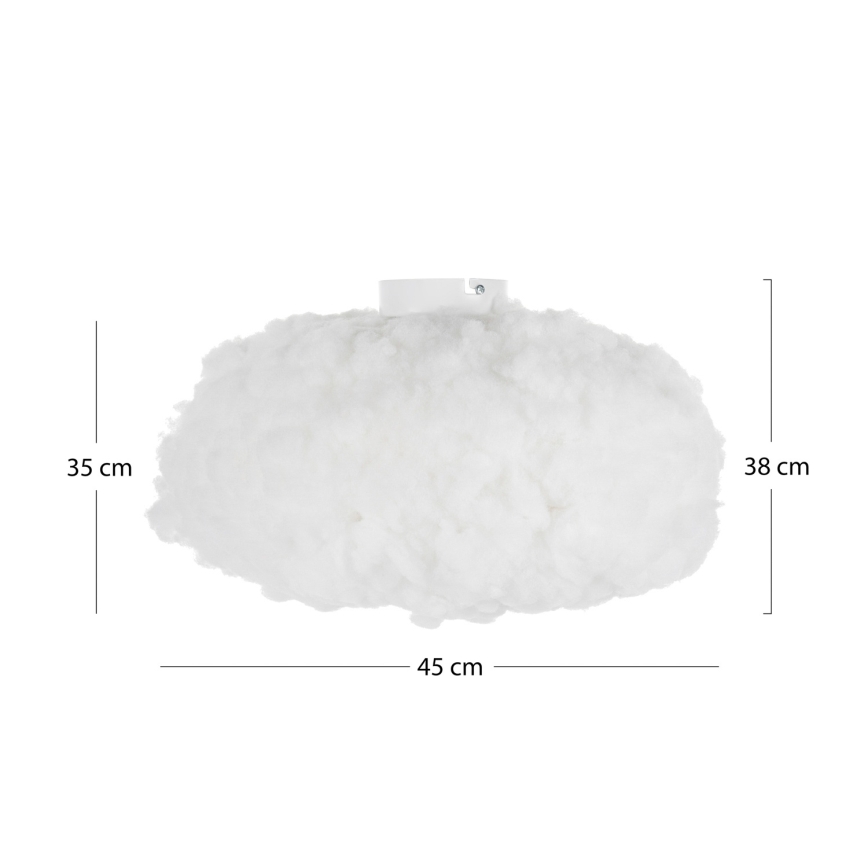 Brilagi - Stropní svítidlo SOLEAIR 1xE27/40W/230V pr. 45 cm bílá