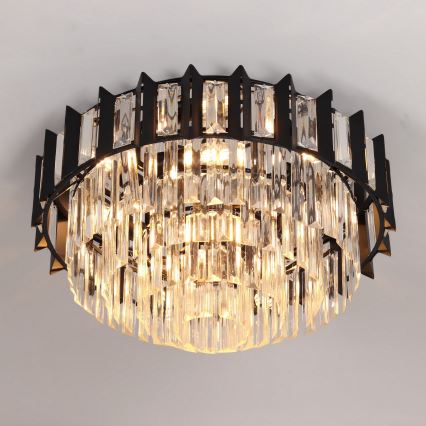 Brilagi - Stropní svítidlo SPECTRA 5xE14/40W/230V pr. 48 cm černá
