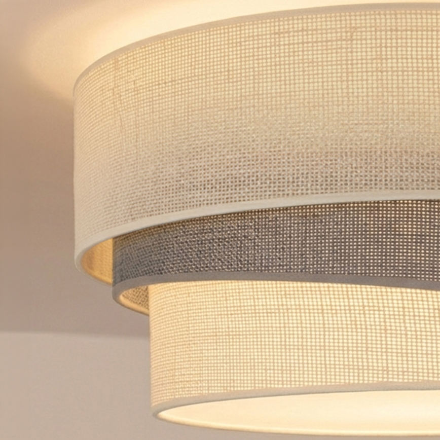 Brilagi - Stropní svítidlo TRIO 1xE27/60W/230V pr. 40 cm krémová/šedá