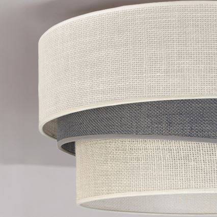 Brilagi - Stropní svítidlo TRIO 1xE27/60W/230V pr. 40 cm krémová/šedá