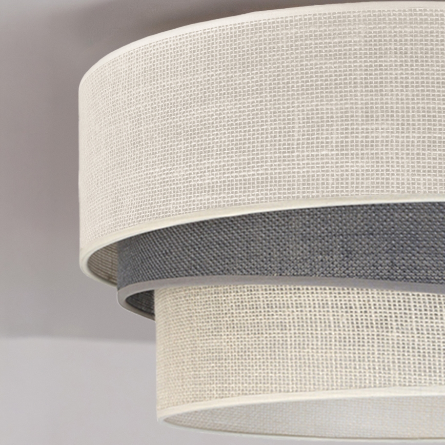 Brilagi - Stropní svítidlo TRIO 1xE27/60W/230V pr. 40 cm krémová/šedá