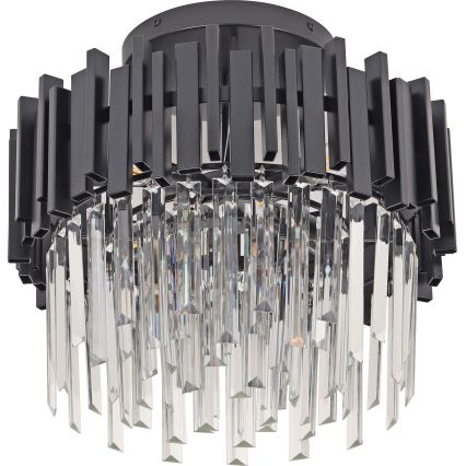 Brilagi - Stropní svítidlo VERVE 6xE14/40W/230V pr. 60 cm černá