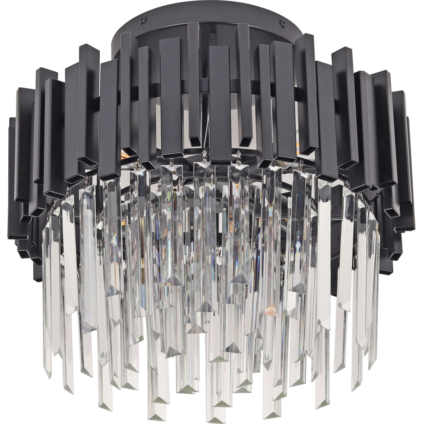 Brilagi - Stropní svítidlo VERVE 6xE14/40W/230V pr. 60 cm černá