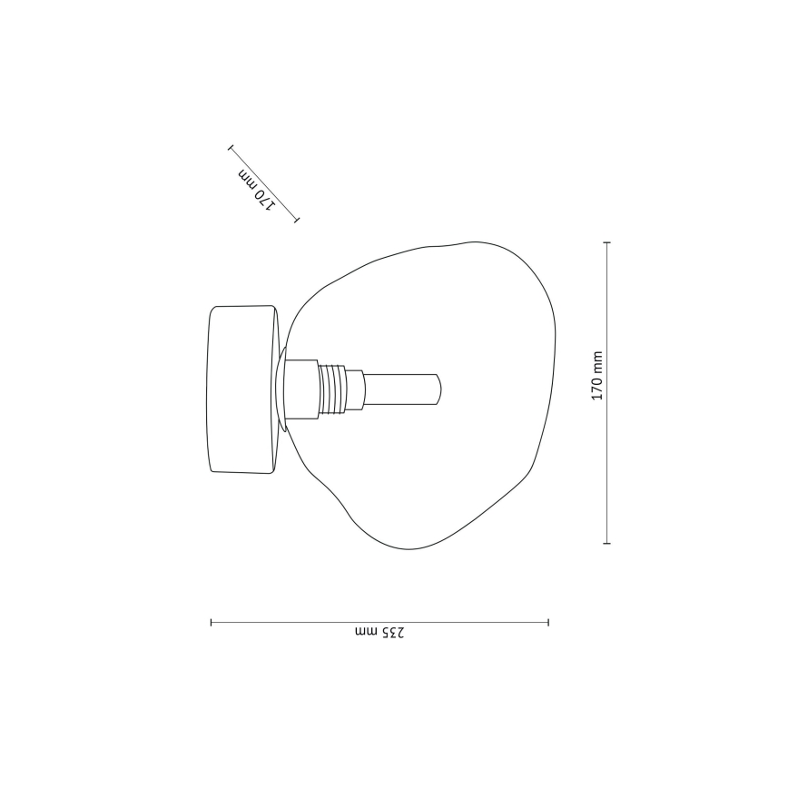 Brilagi - Stropní svítidlo VULCANO 1xG9/8W/230V béžová/kouřová béžová