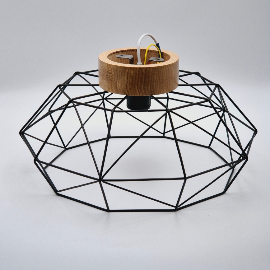 Brilagi - Stropní svítidlo WOODY BASKET 1xE27/60W/230V pr. 40 cm dub