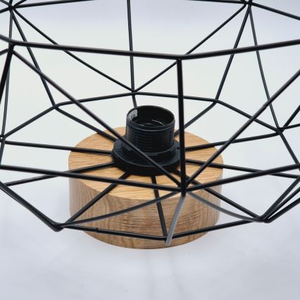 Brilagi - Stropní svítidlo WOODY BASKET 1xE27/60W/230V pr. 40 cm dub