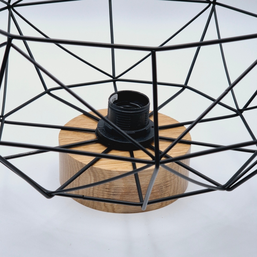 Brilagi - Stropní svítidlo WOODY BASKET 1xE27/60W/230V pr. 40 cm dub