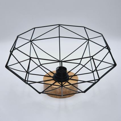 Brilagi - Stropní svítidlo WOODY BASKET 1xE27/60W/230V dub ořech