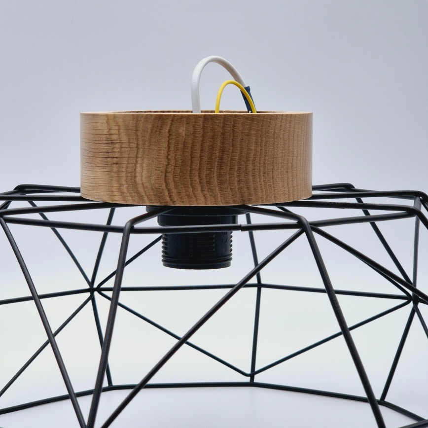 Brilagi - Stropní svítidlo WOODY BASKET 1xE27/60W/230V dub ořech