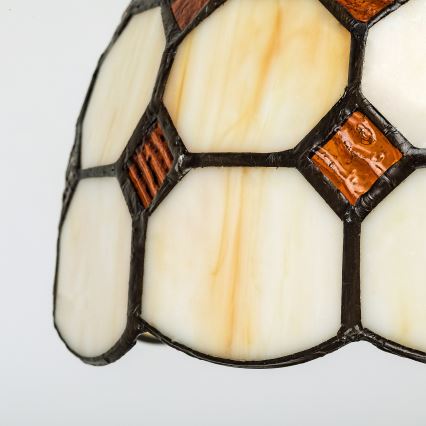 Brilagi - Tiffany vitrážová nástěnná lampa DORAN 1xE27/40W/230V