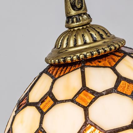Brilagi - Tiffany vitrážová nástěnná lampa DORAN 1xE27/40W/230V