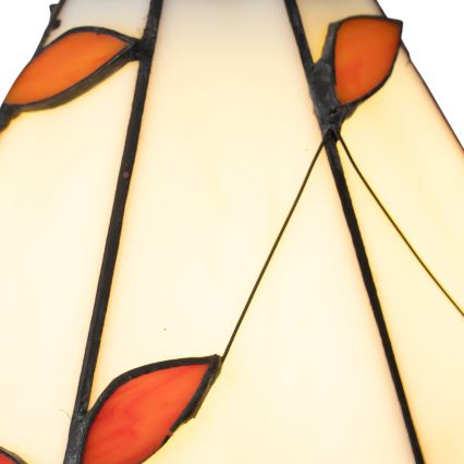 Brilagi - Tiffany vitrážová nástěnná lampa FOLIA 1xE14/40W/230V