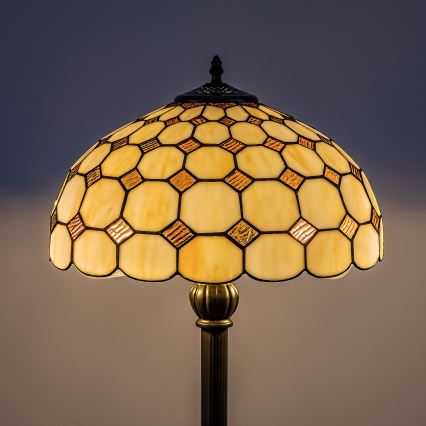 Brilagi - Tiffany vitrážová stojací lampa DORAN 2xE27/60W/230V
