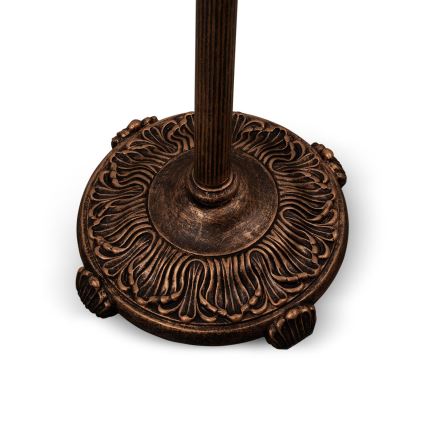Brilagi - Tiffany vitrážová stojací lampa JUNGLE 2xE27/60W/230V