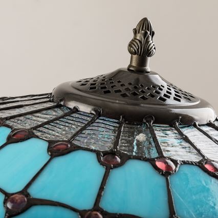 Brilagi - Tiffany vitrážová stojací lampa LORAS 2xE27/60W/230V