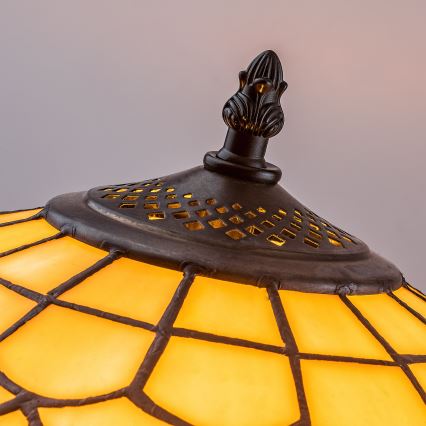 Brilagi - Tiffany vitrážová stojací lampa MARGARET 2xE27/60W/230V