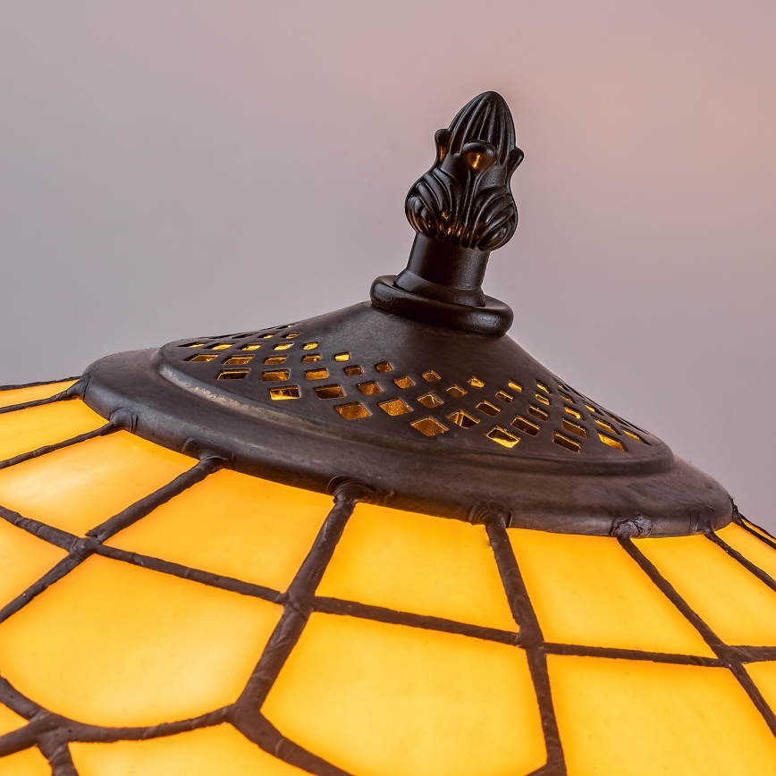 Brilagi - Tiffany vitrážová stojací lampa MARGARET 2xE27/60W/230V