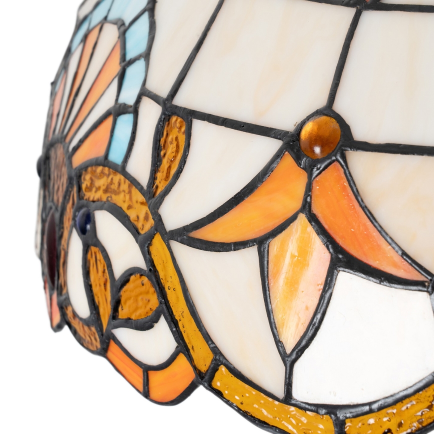 Brilagi - Tiffany vitrážová stojací lampa MIRABELLA 2xE27/60W/230V