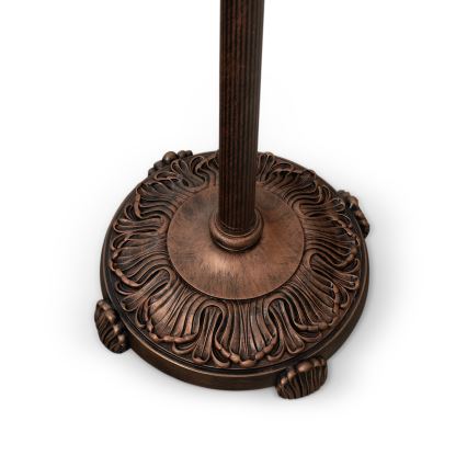 Brilagi - Tiffany vitrážová stojací lampa MIRABELLA 2xE27/60W/230V