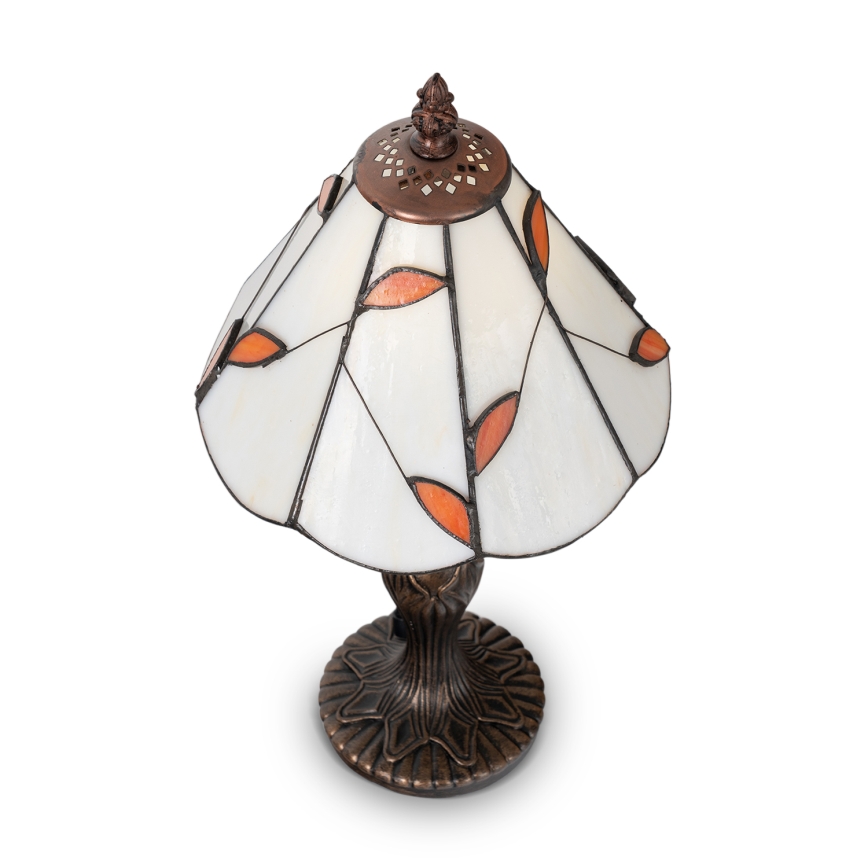 Brilagi - Tiffany vitrážová stolní lampa FOLIA 1xE27/60W/230V