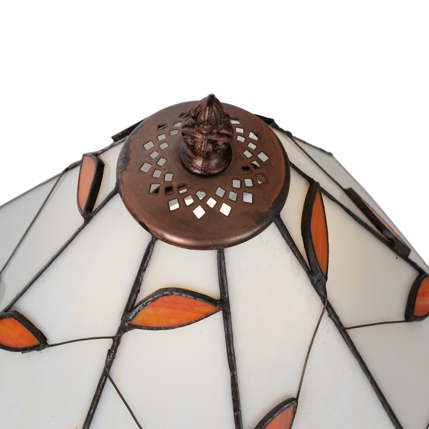 Brilagi - Tiffany vitrážová stolní lampa FOLIA 1xE27/60W/230V