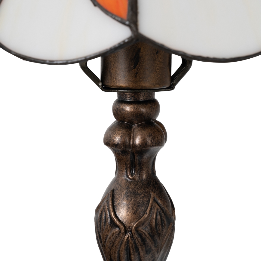 Brilagi - Tiffany vitrážová stolní lampa FOLIA 1xE27/60W/230V